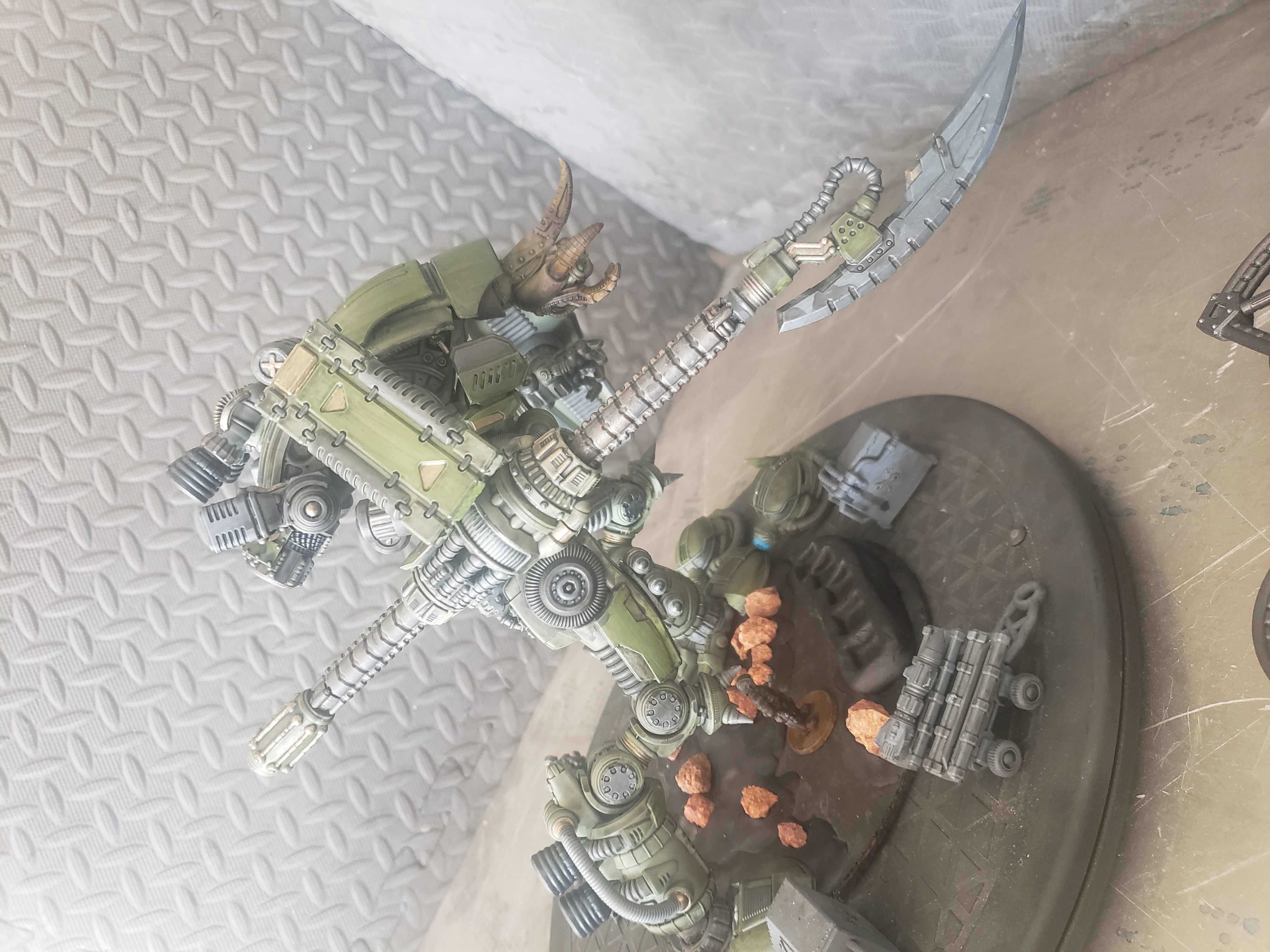 Rebellious Orbital Colony Cavalier-28mm Orbital Assault Mech 3D print model_6