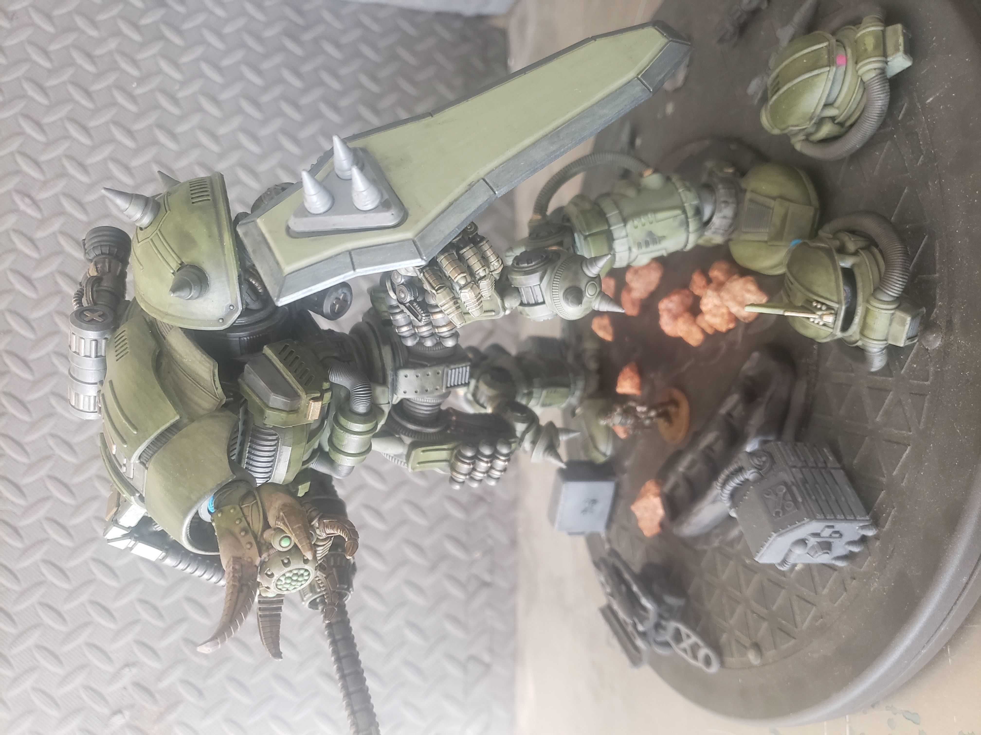 Rebellious Orbital Colony Cavalier-28mm Orbital Assault Mech 3D print model_37