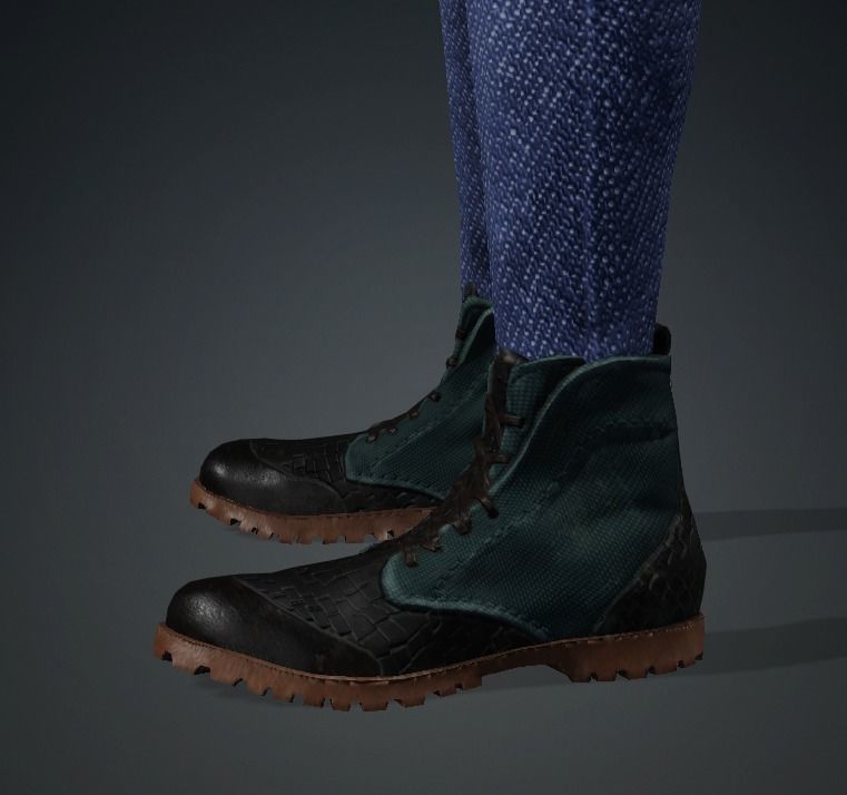 CARTHERINE - Realistic Female Character Low-poly Low-poly 3D model_11