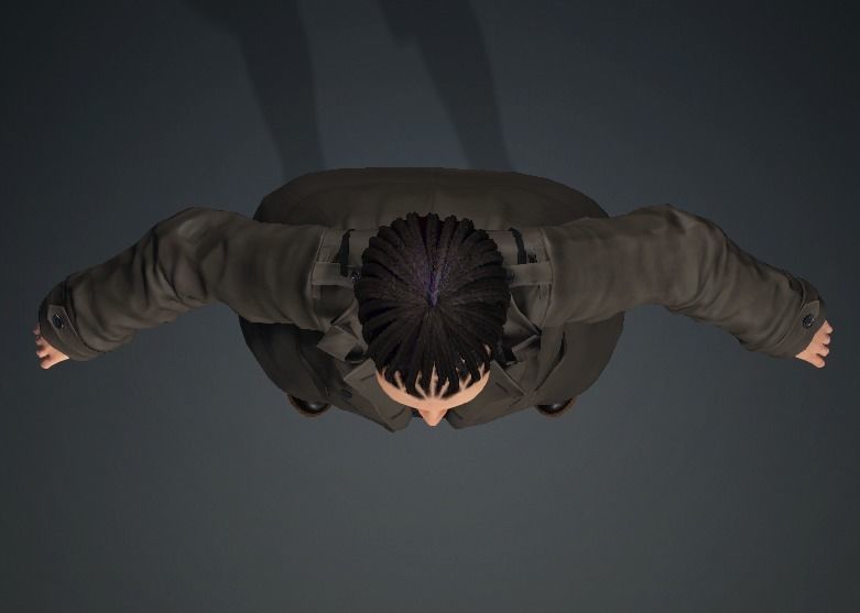 CARTHERINE - Realistic Female Character Low-poly Low-poly 3D model_9