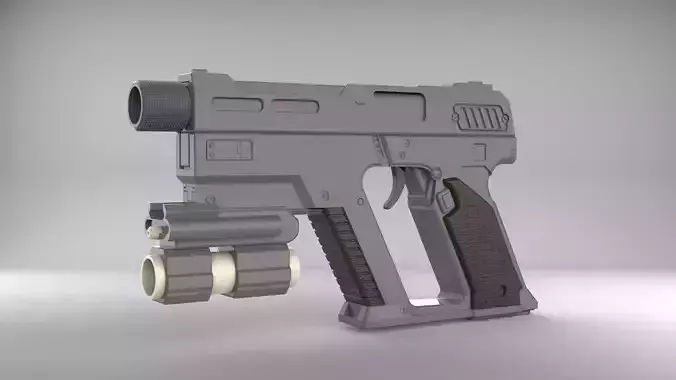 HELLDIVERS 2 - P-2 PEACEMAKER PISTOL - QUALITY 3D PRINT MODEL