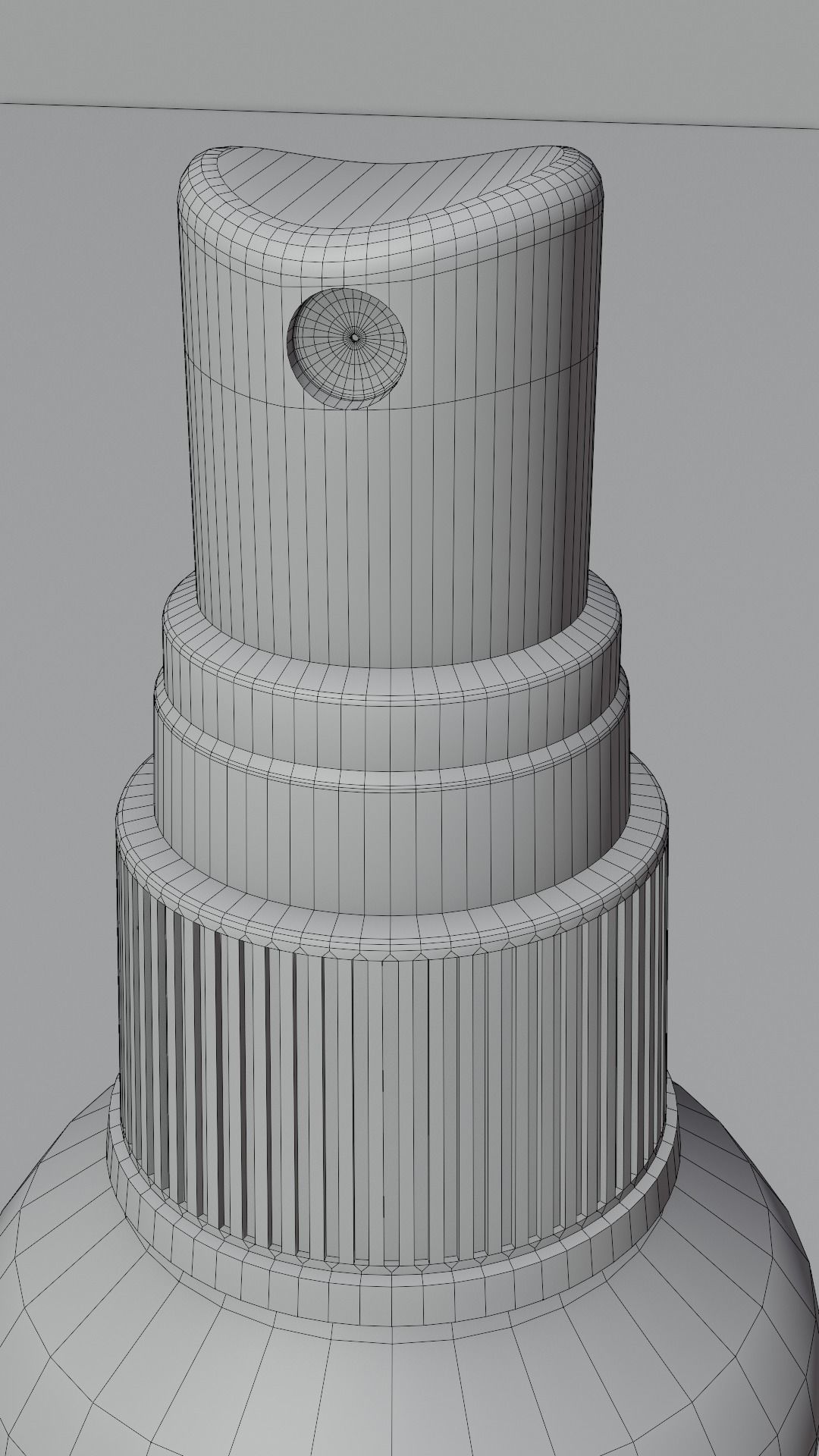 Spray bottle for mockup 3D model_4