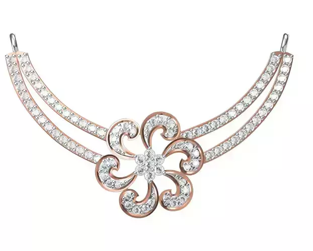 Women Pendant Necklace STL JCD Details