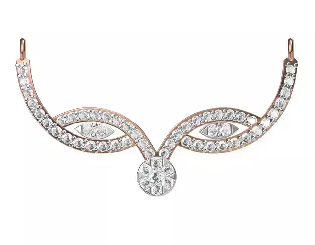 Women Pendant Necklace STL JCD Details