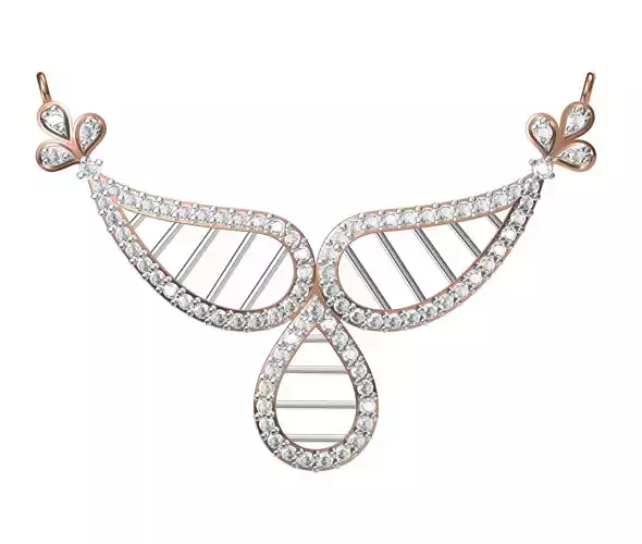 Women Pendant Necklace STL JCD Details