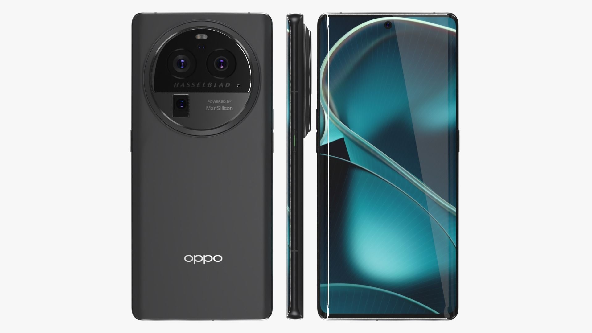 OPPO Find X6 Pro Black 3D model_2