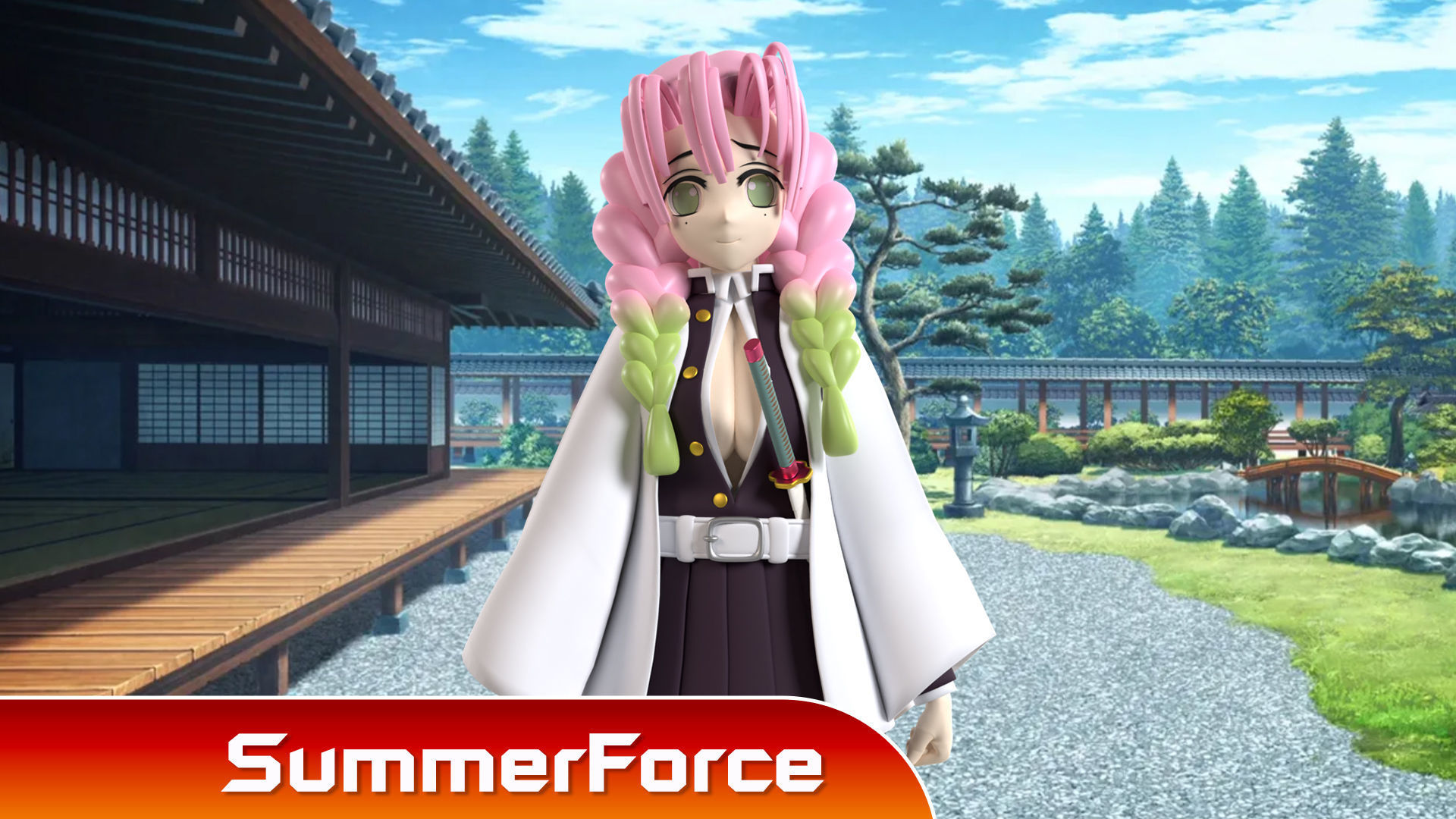 Mitsuri Kanroji - Demon Slayer 3D model_1