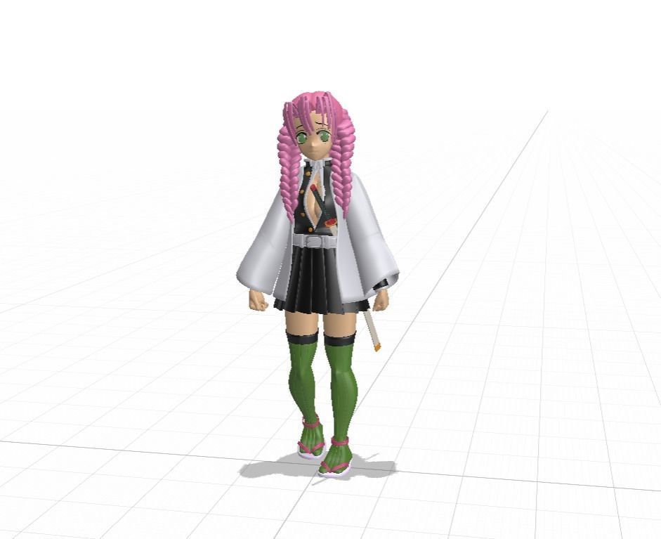 Mitsuri Kanroji - Demon Slayer 3D model_20