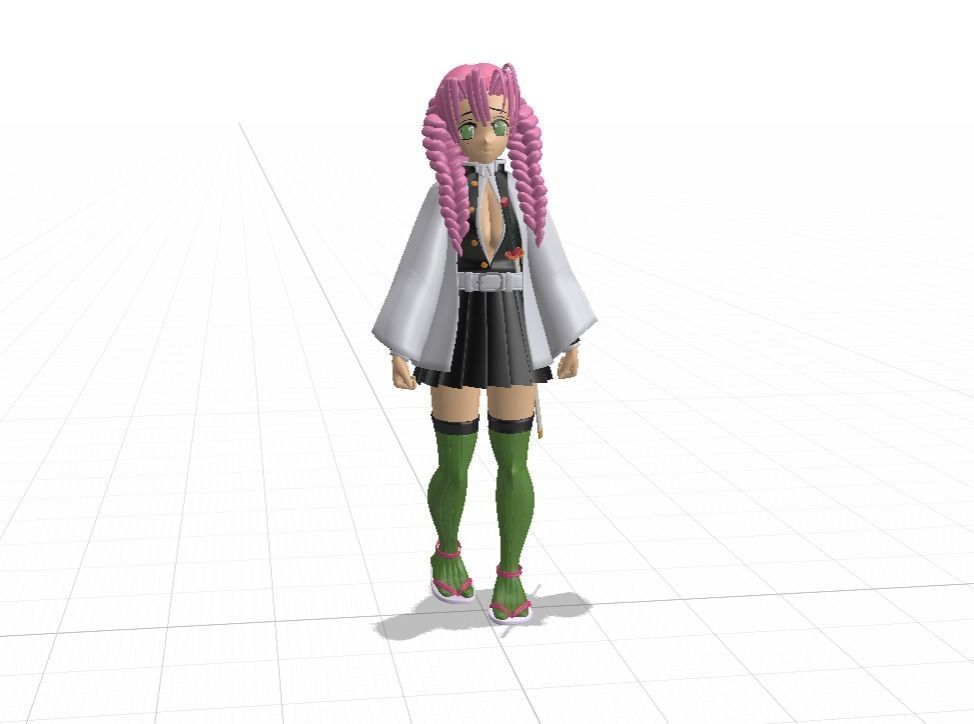 Mitsuri Kanroji - Demon Slayer 3D model_19