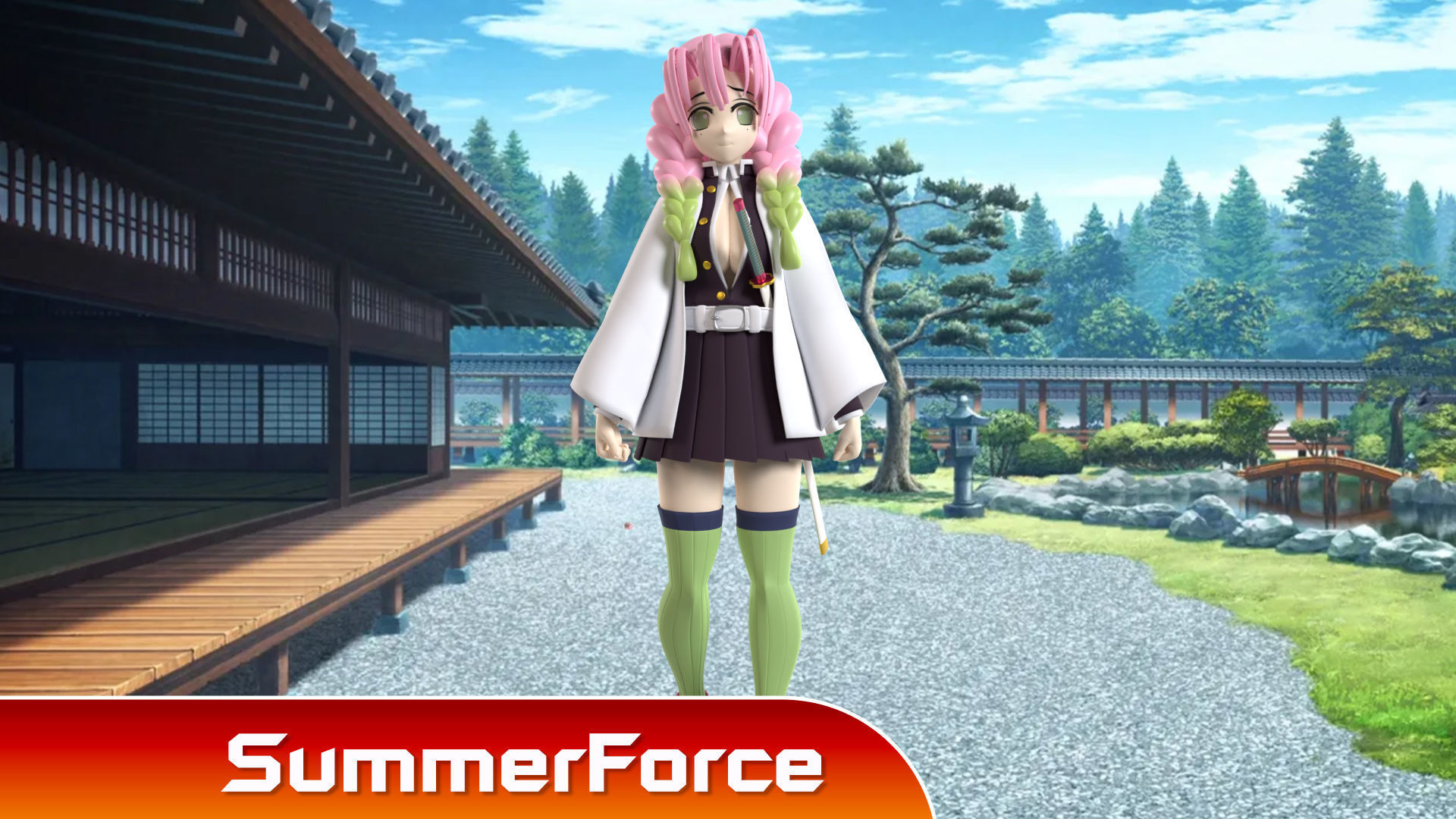 Mitsuri Kanroji - Demon Slayer 3D model_2