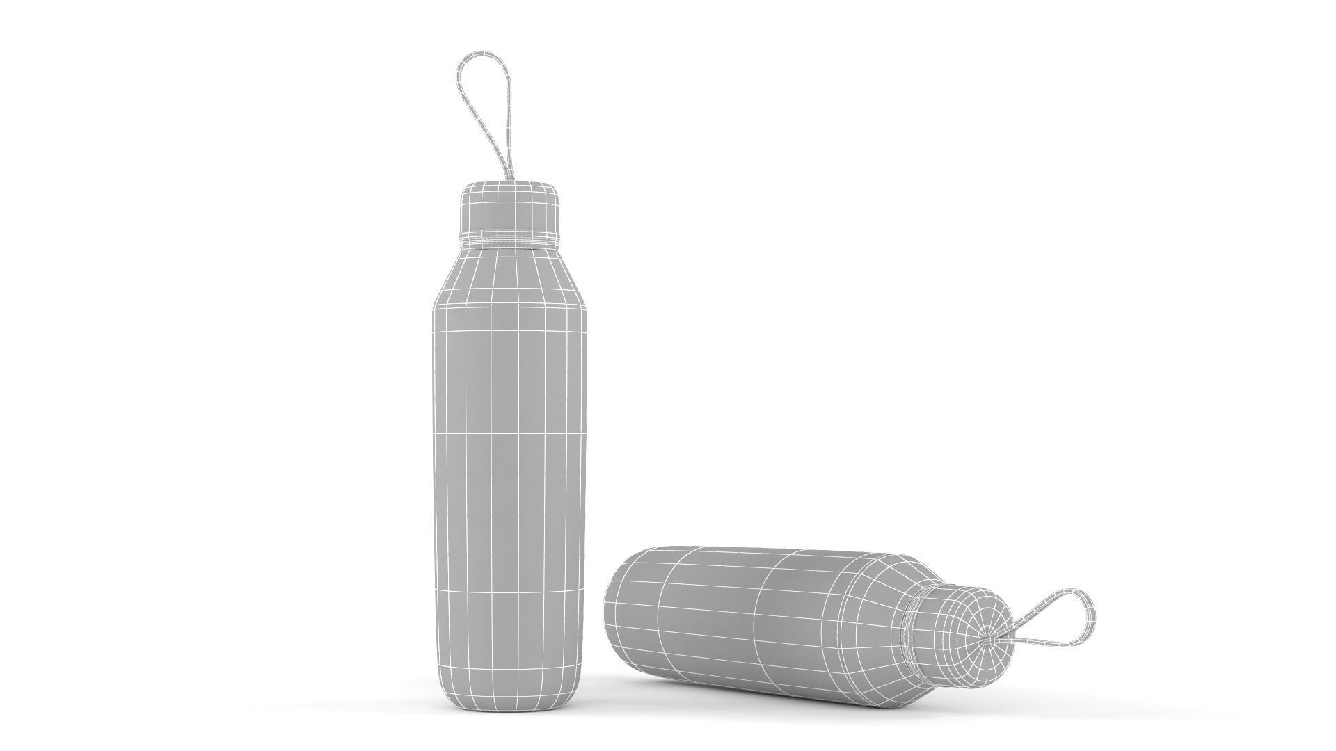 Water Bottle 3D model_5