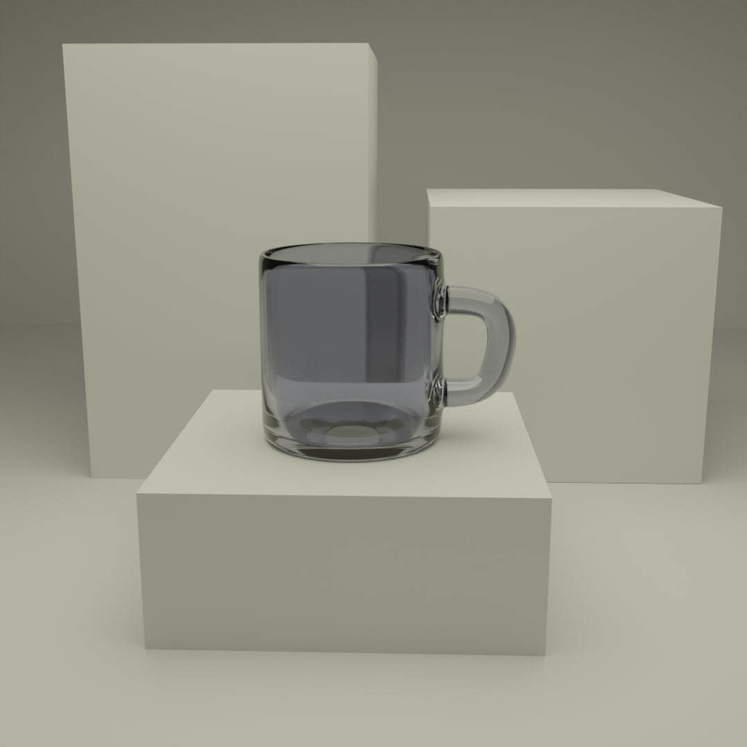  Glass Cup  3D model_1