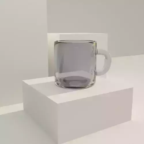  Glass Cup  3D model