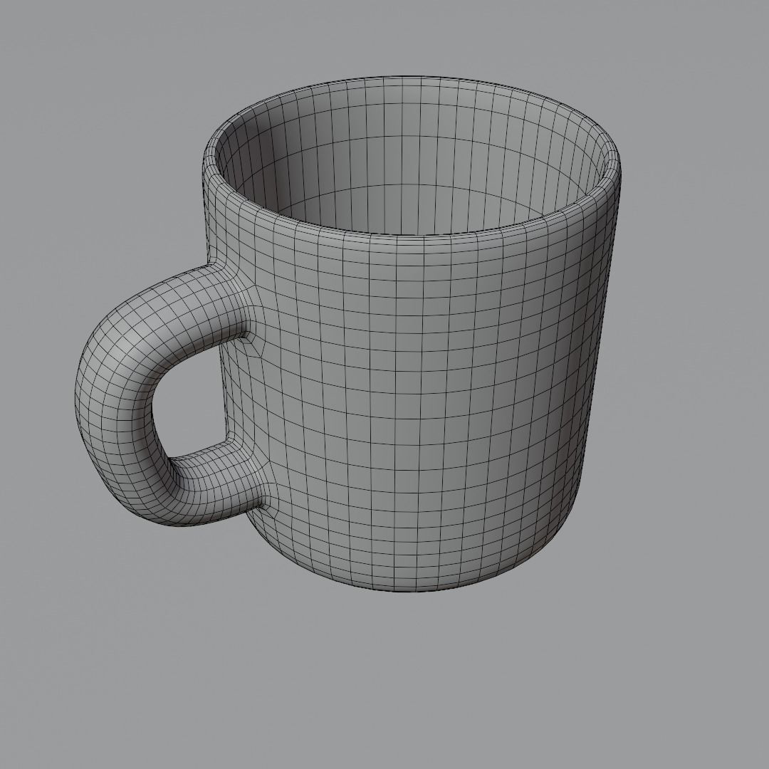  Glass Cup  3D model_4
