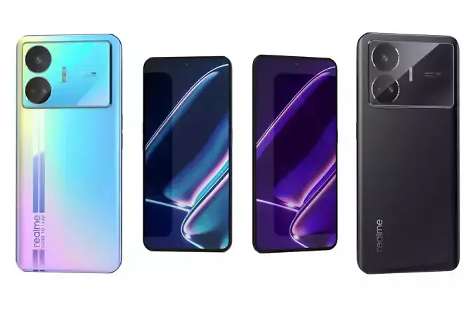 Realme GT Neo5 SE Black And Blue