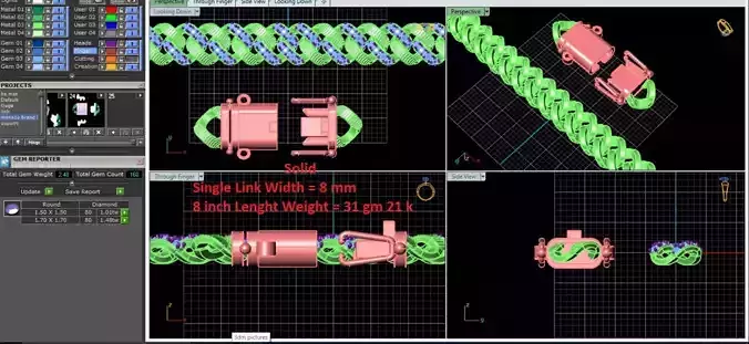 Cubic Diamond Chain 32