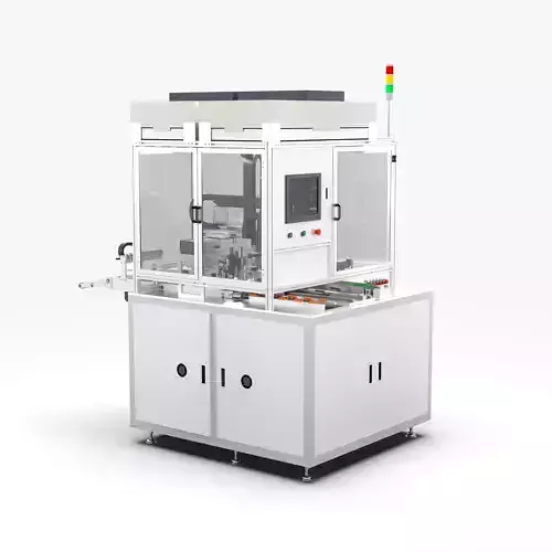 Automatic Mobile Phone LCD Screen Assembly Line 3D model Automatic Mobile Phone LCD Screen Assembly Line 3D model