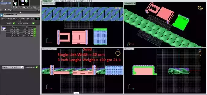 Cubic Diamond Chain 33