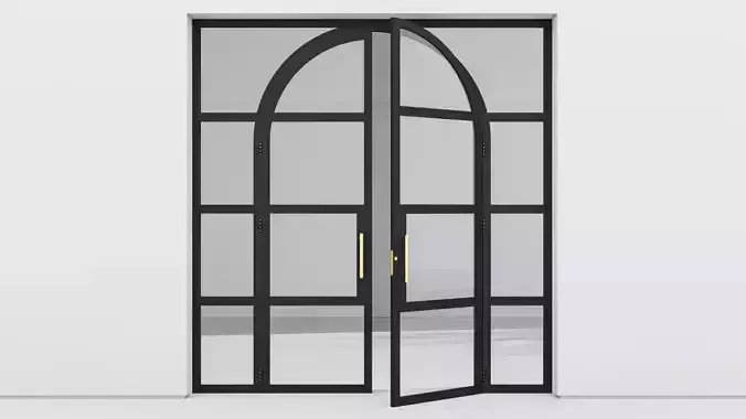 Aluminium door 338