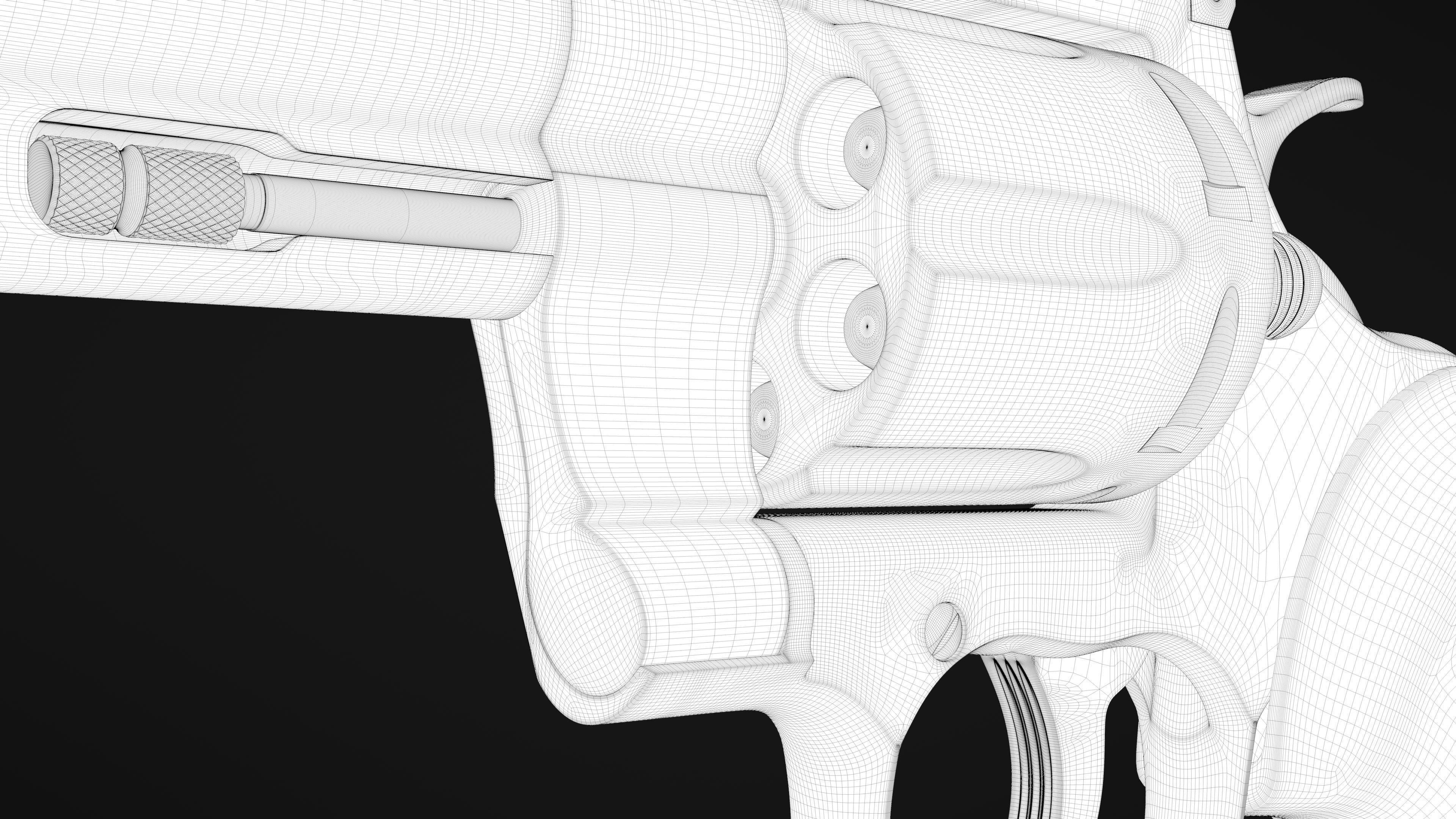 Colt python 2020 3d model cgtrader