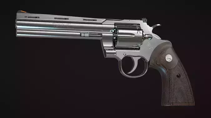 Colt Python 2020 3D model