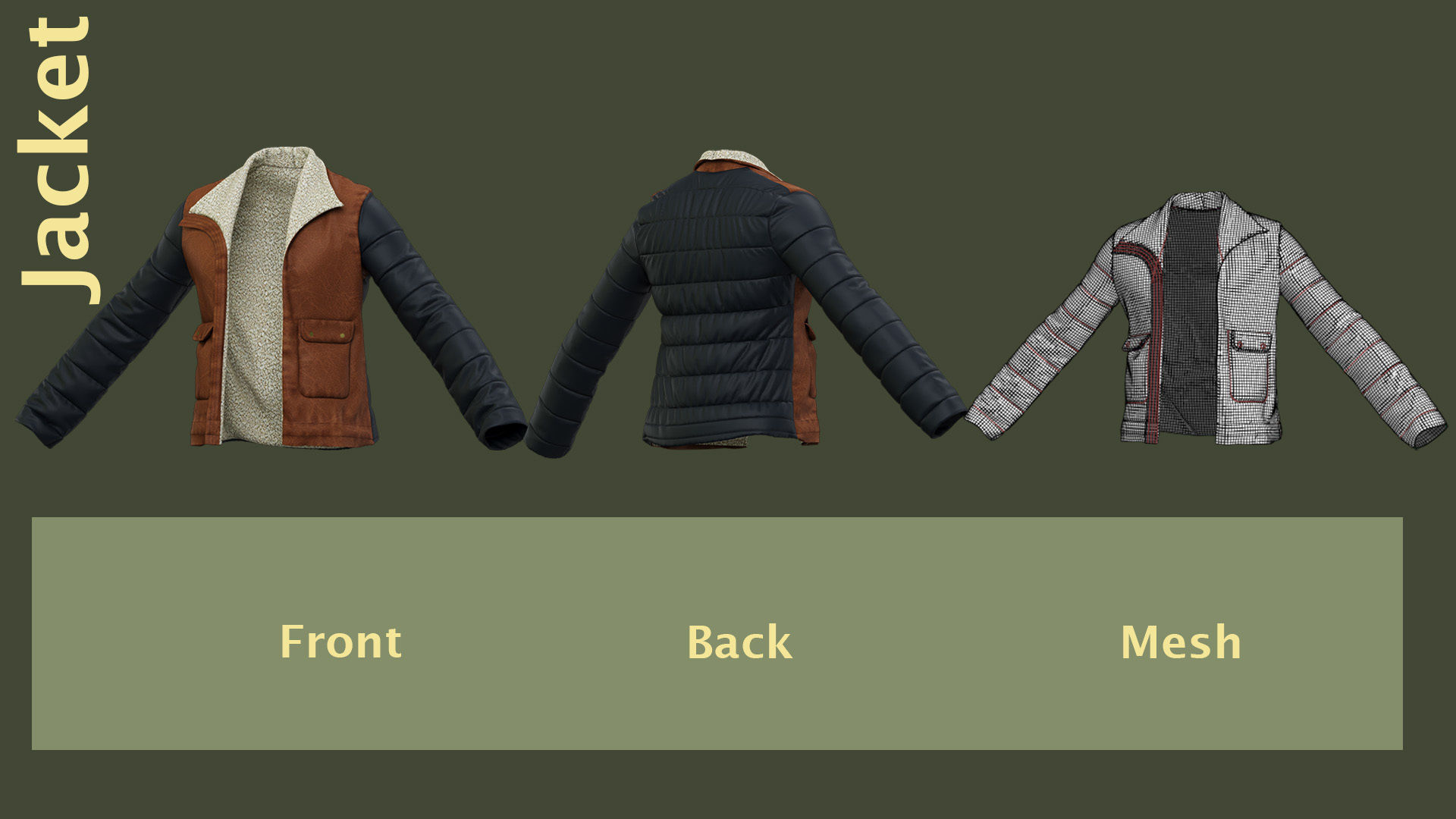 Men Outfit with marvelous PLUS Video tutorial with narration 3D model_2