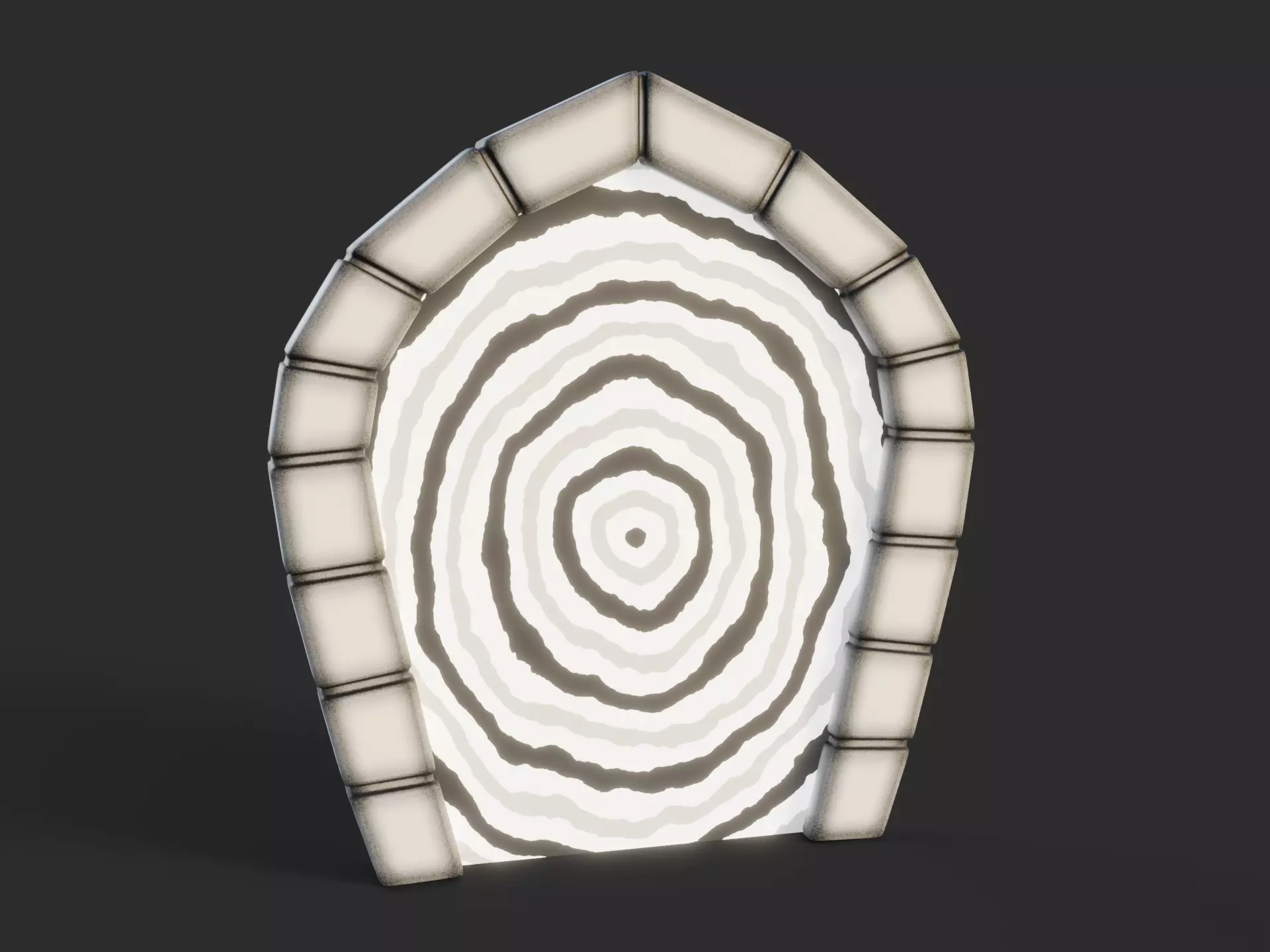 Cartoon Portal 10 Low-poly 3D model