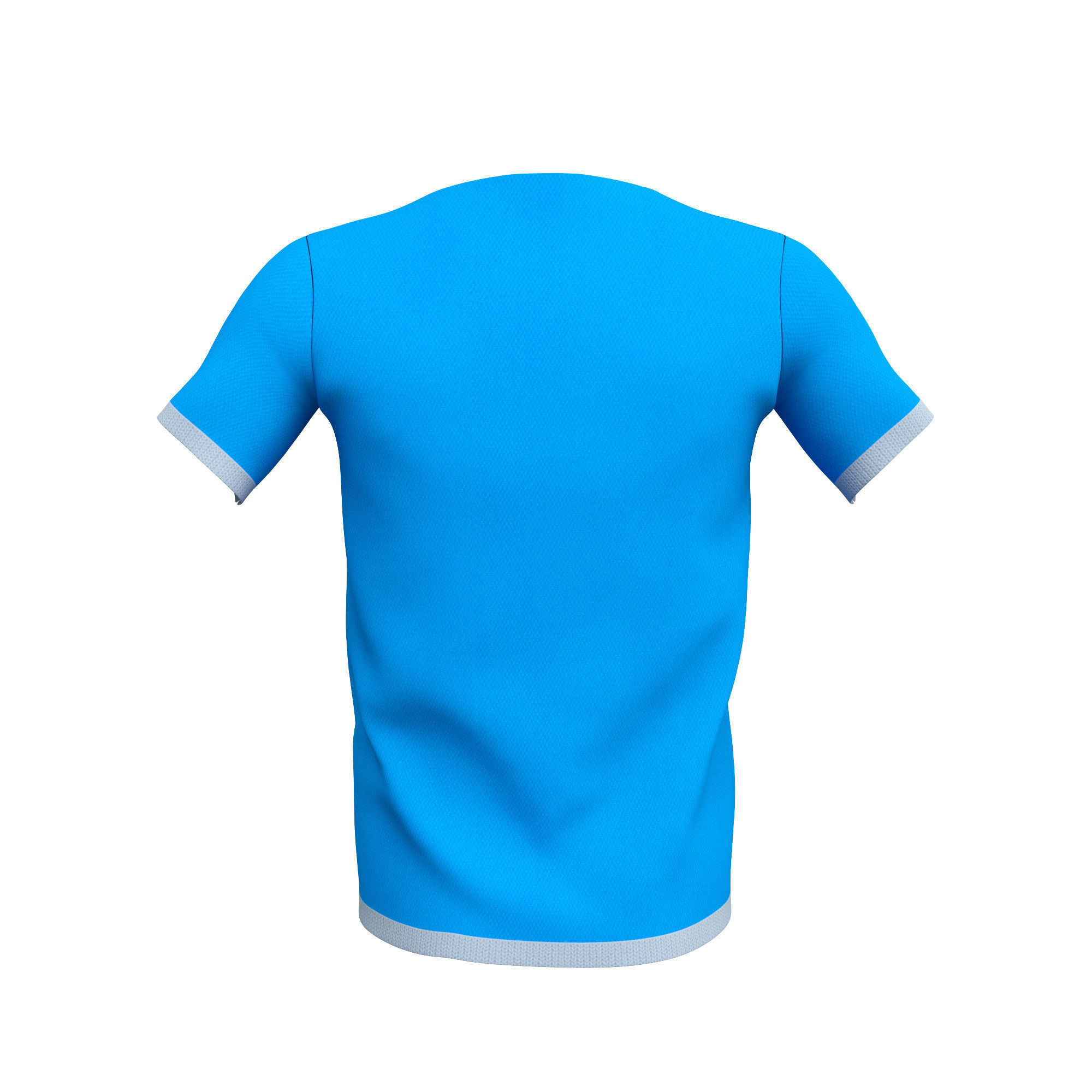 Men T-Shirt  3D model_1