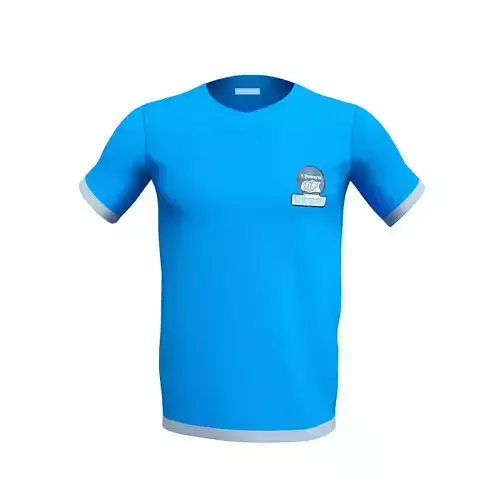 Men T-Shirt  3D model