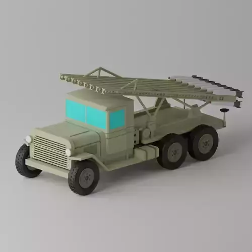 Katyusha BM-13 Multiple Rocket Launcher