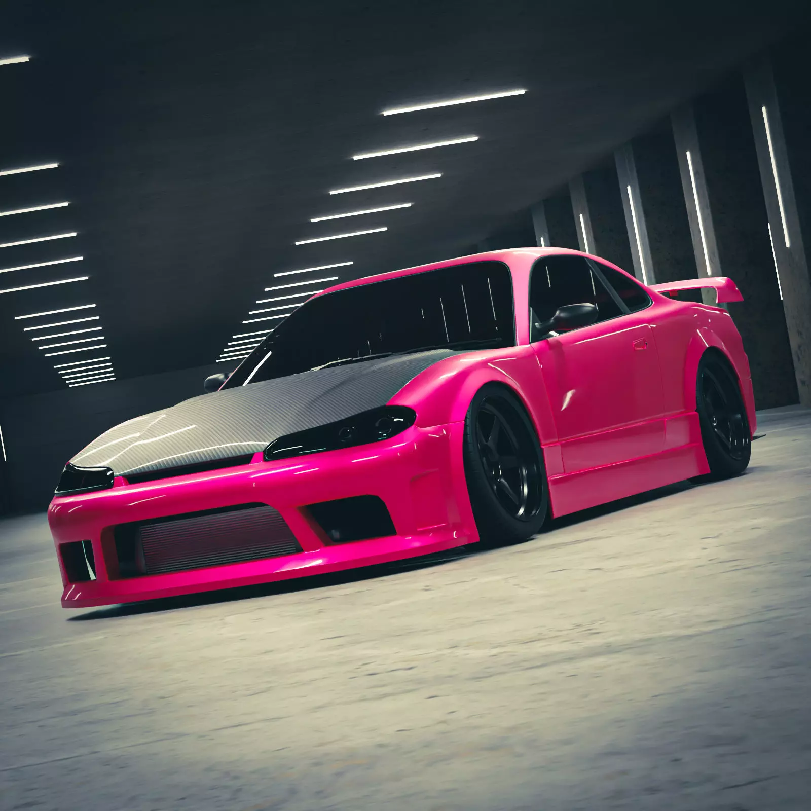 Nissan Silvia S15 Drift Tune 3D model