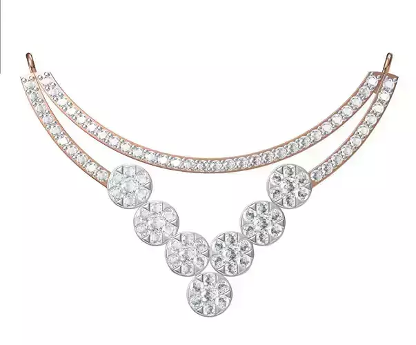 Women Pendant Necklace STL JCD Details