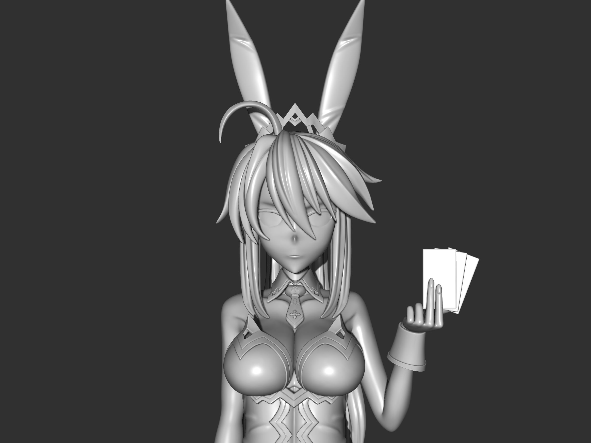 Artoria Ruler figure 3d 3D print model_7