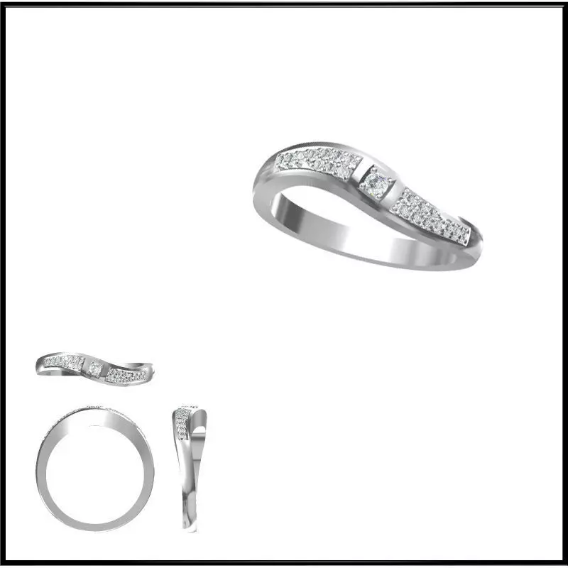 15 Files of Fancy Bands ready to print Free 3D print model