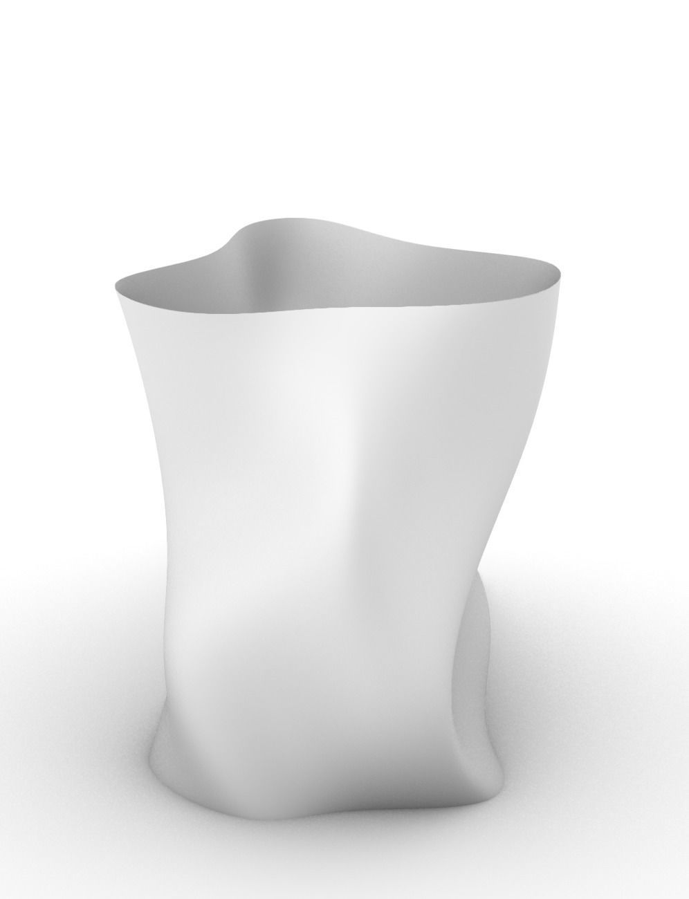 Organic Vase 3D print model_1