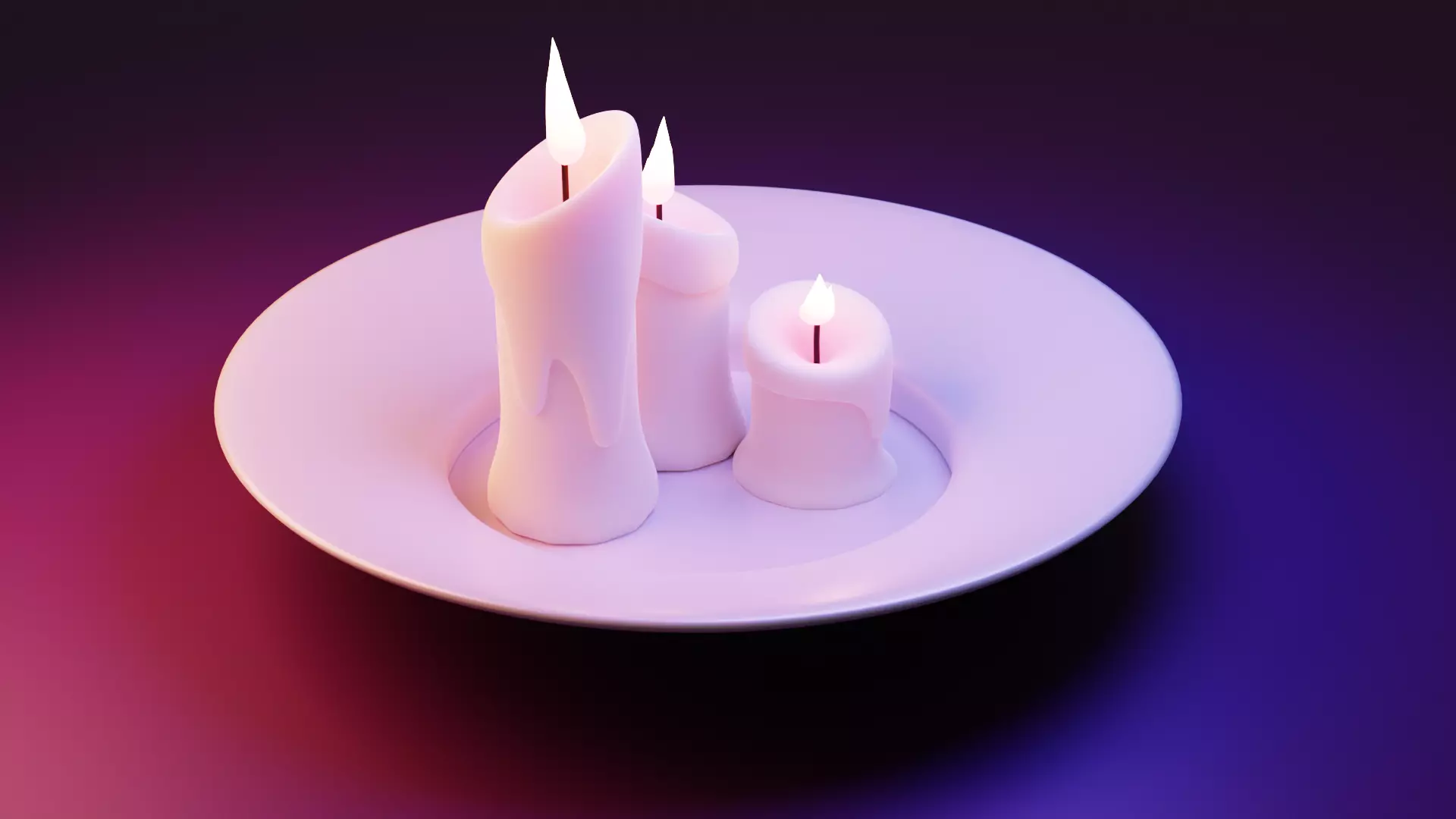 Blender Candle Animation Texture_0