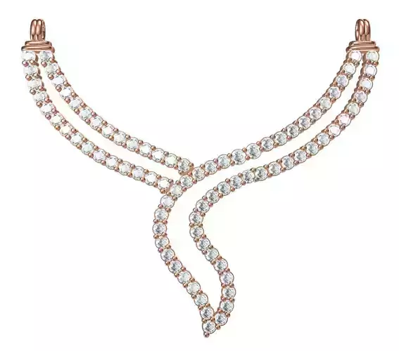 Women Pendant Necklace STL JCD Details