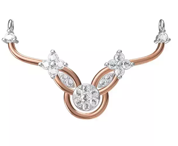 Women Pendant Necklace STL JCD Details