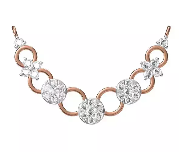 Women Pendant Necklace STL JCD Details