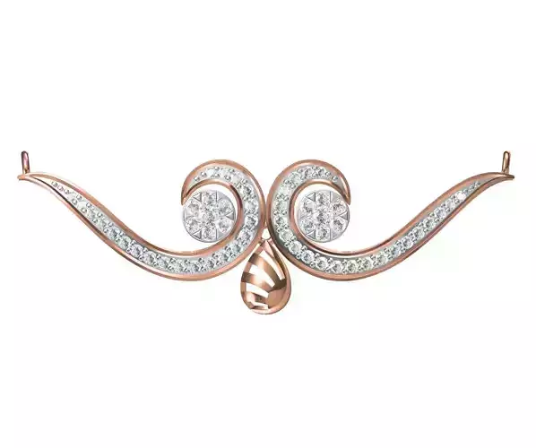 Women Pendant Necklace STL JCD Details