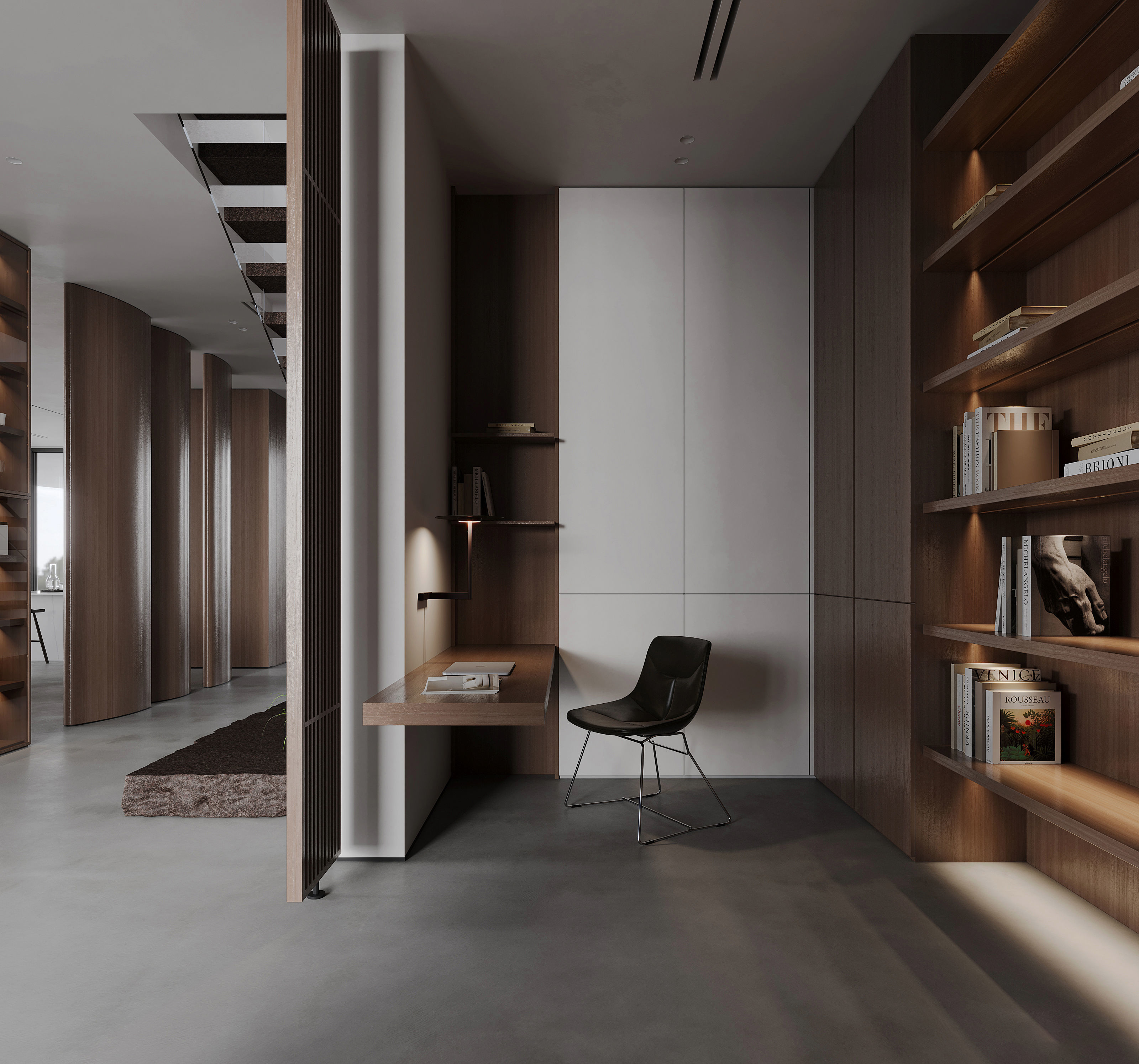 3D model of modern villa 3D model_9