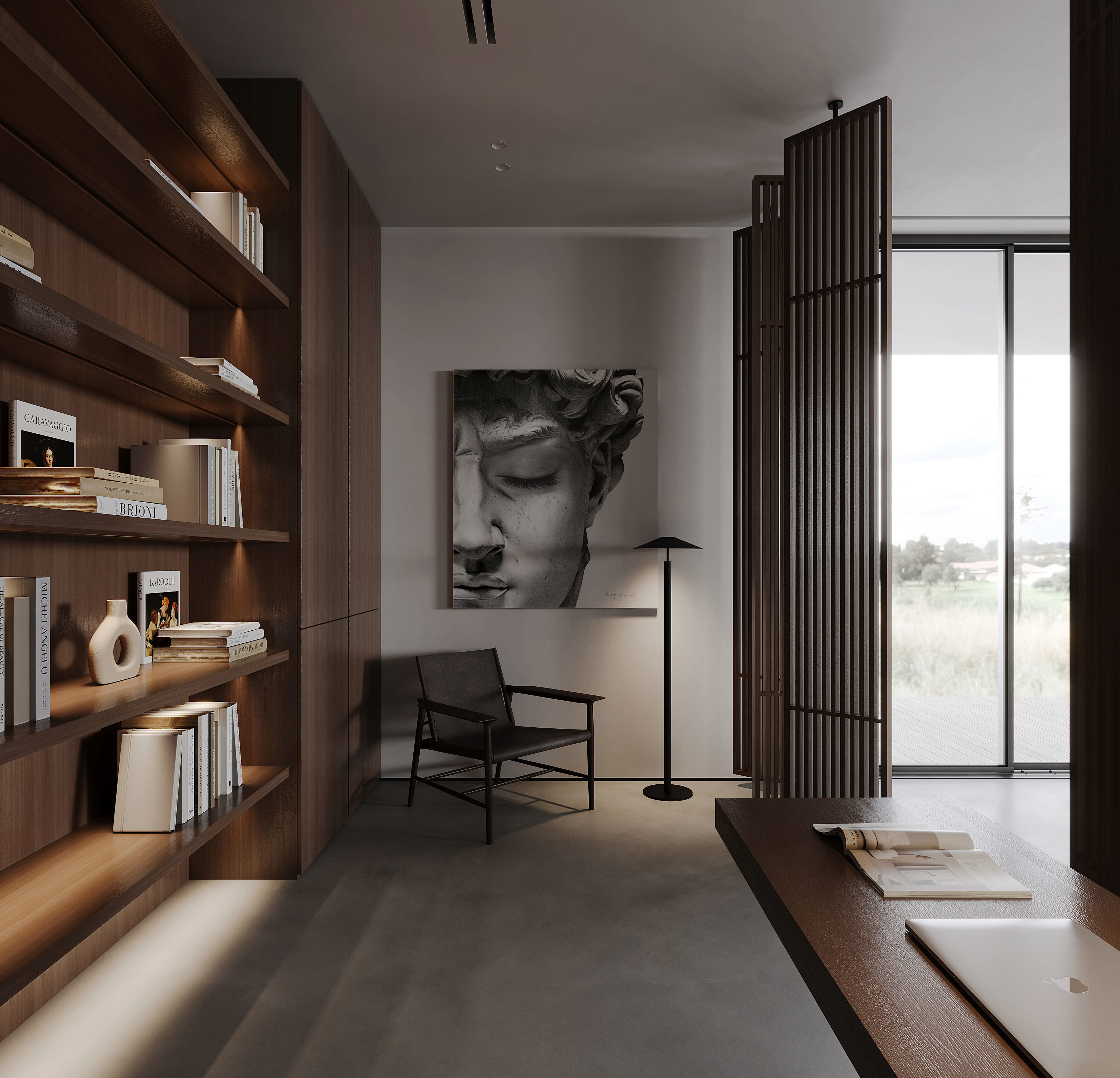 3D model of modern villa 3D model_8