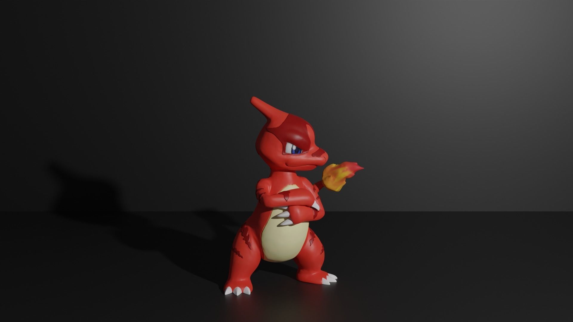 Clone Charmander Charmeleon and Charizard 3D print model 3D print model_7