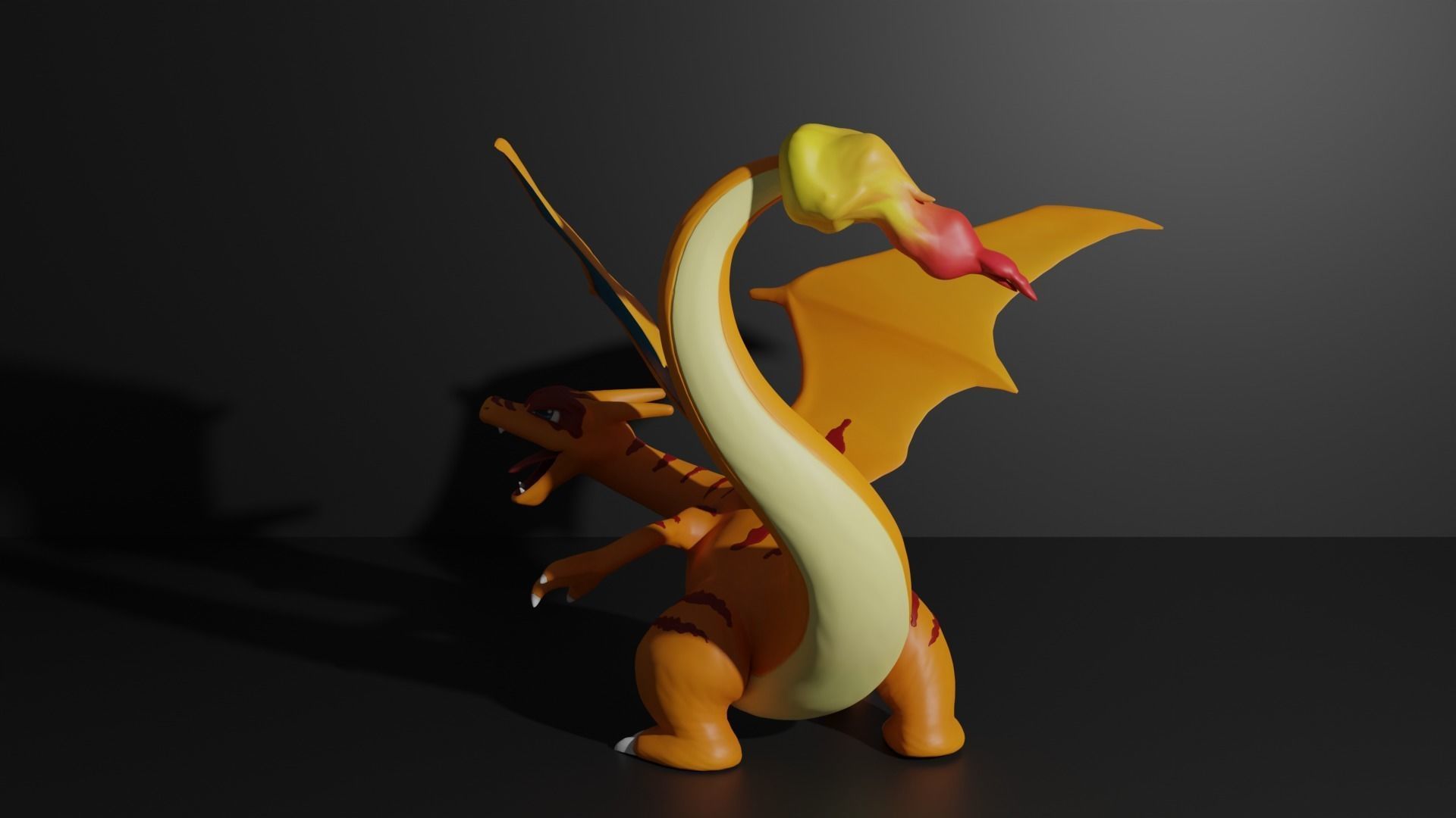 Clone Charmander Charmeleon and Charizard 3D print model 3D print model_12
