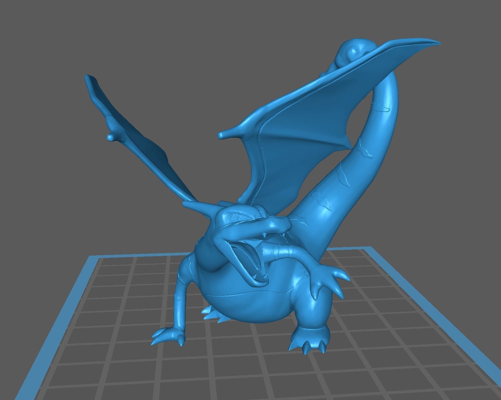 Clone Charmander Charmeleon and Charizard 3D print model 3D print model_37