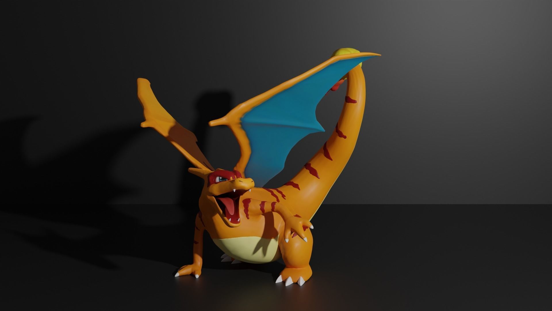 Clone Charmander Charmeleon and Charizard 3D print model 3D print model_10