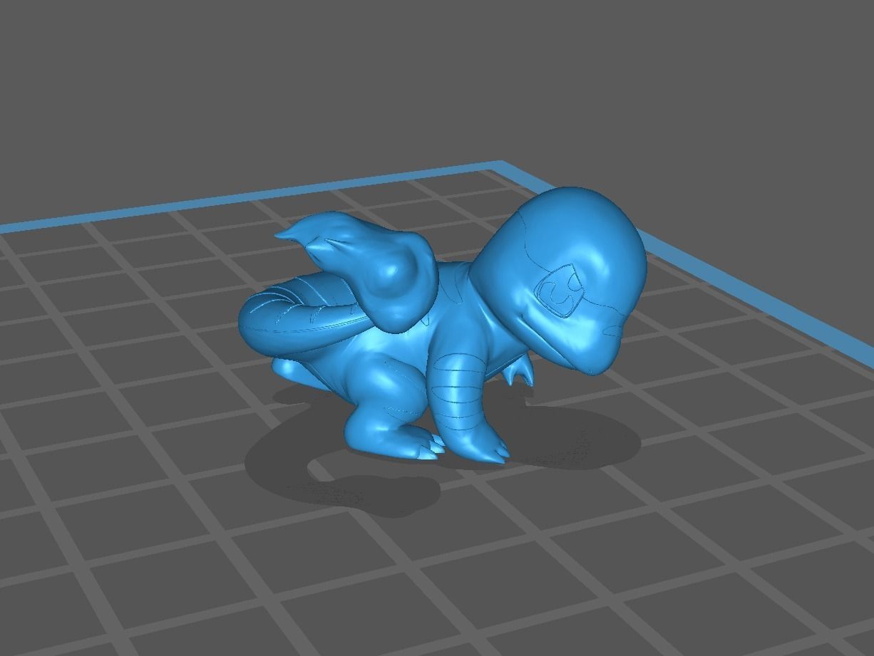 Clone Charmander Charmeleon and Charizard 3D print model 3D print model_27