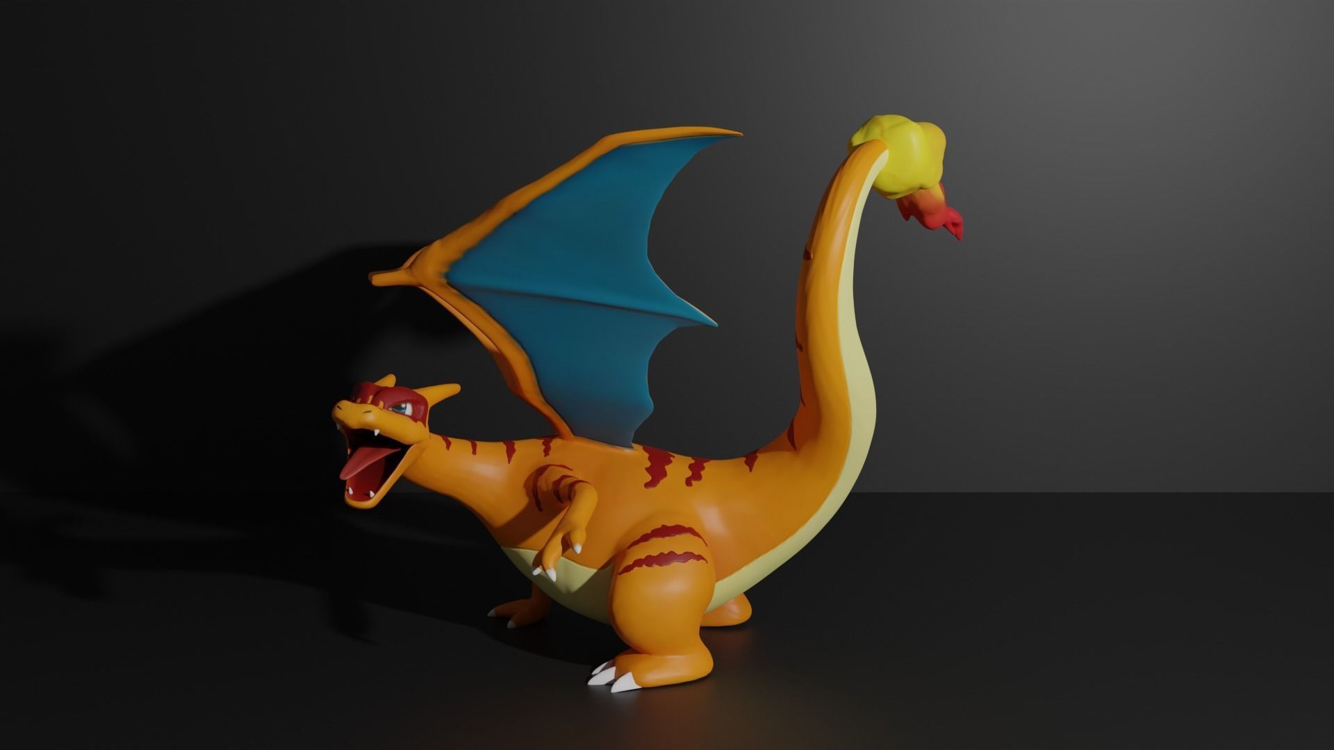 Clone Charmander Charmeleon and Charizard 3D print model 3D print model_11