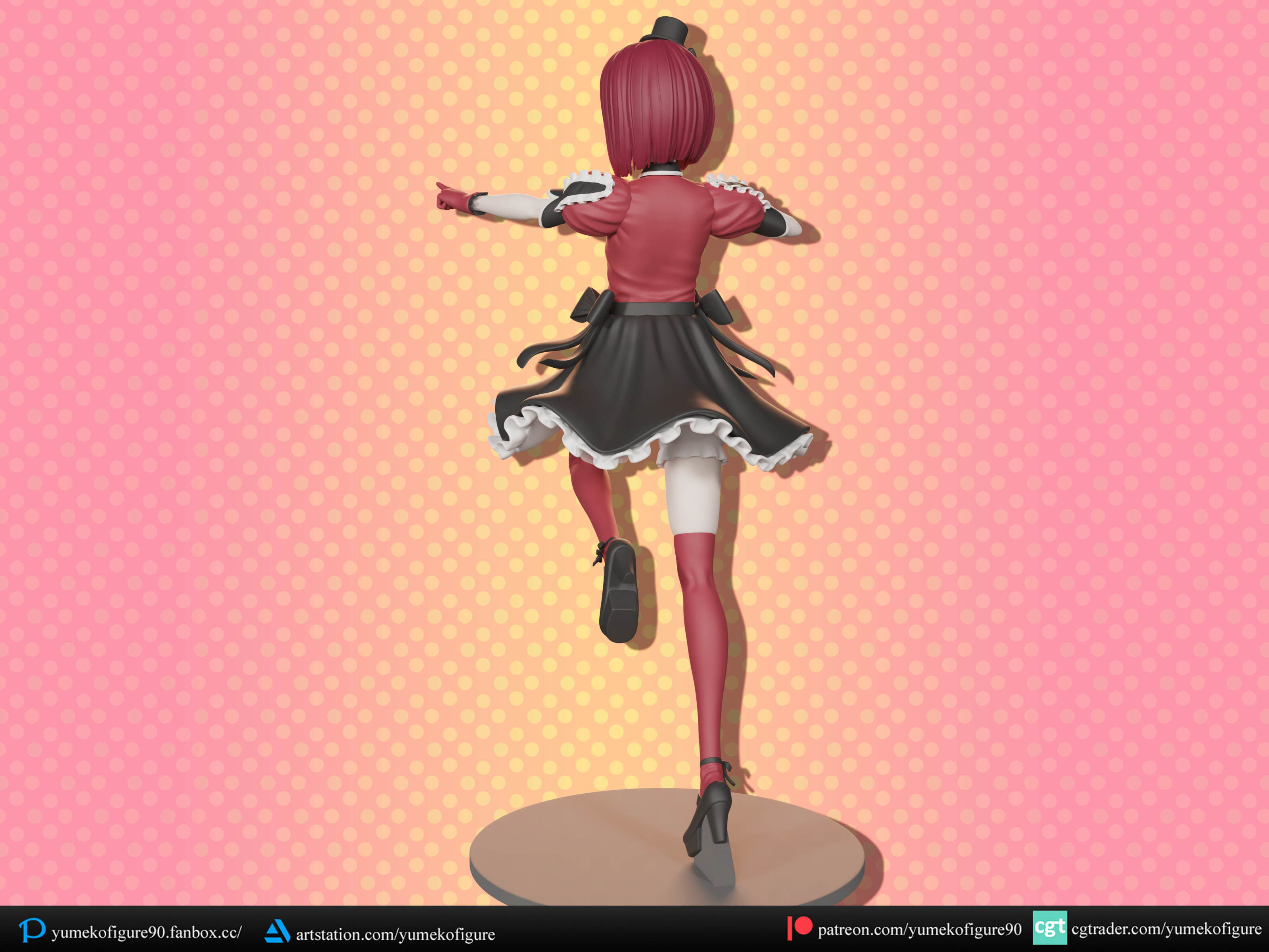 Kana Arima  idol ver figure 3d 3D print model_4