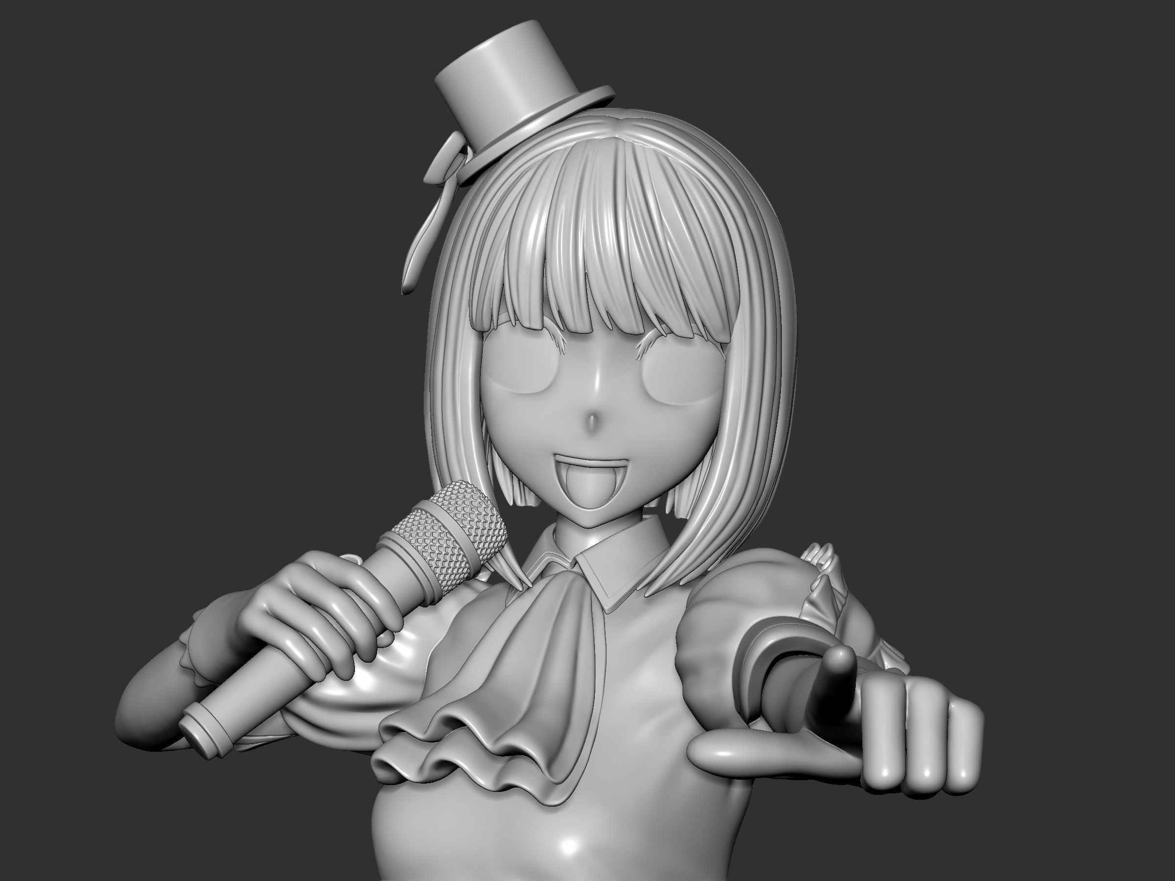 Kana Arima  idol ver figure 3d 3D print model_7
